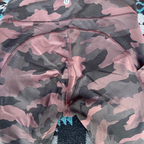 lululemon camo fast and free high rise 2 - Picture 6 of 6